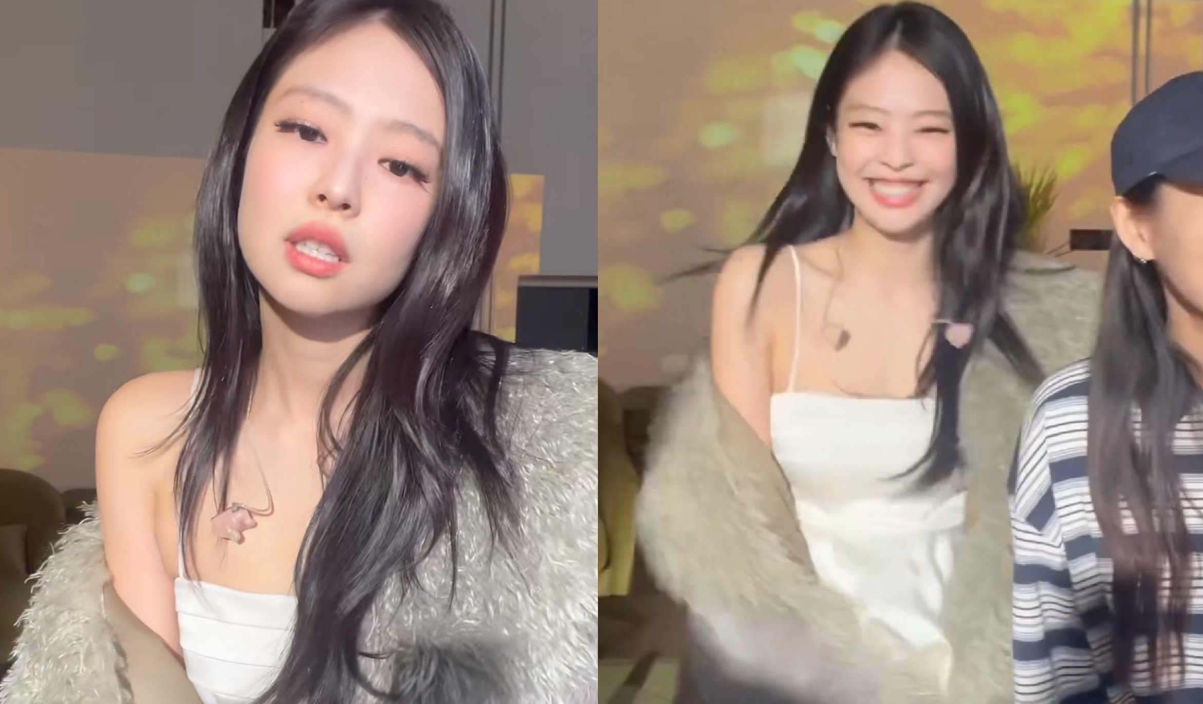 Blackpink Jennie's Soft Peach Makeup Stuns Fans sebagai penampilan terbaiknya