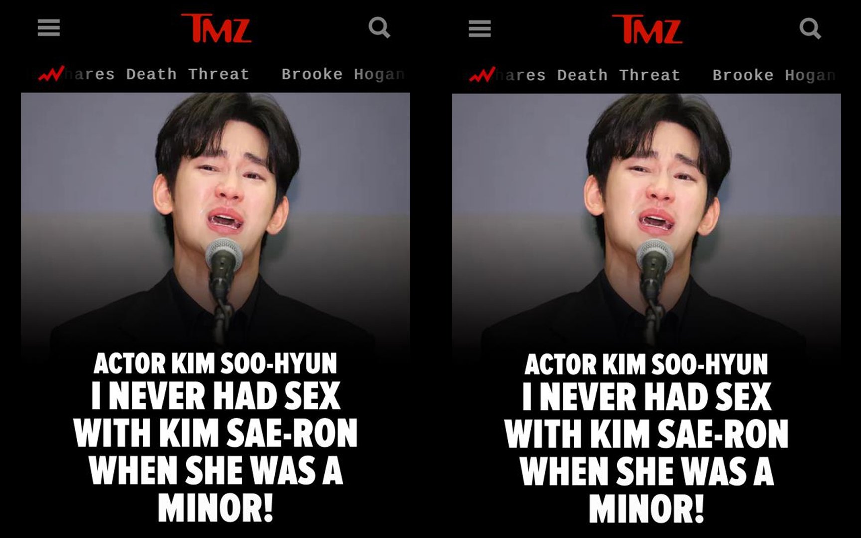“Ini adalah rasa malu nasional,” K-Netizen bereaksi terhadap tajuk TMZ pada kontroversi Kim Soo Hyun “Ini adalah rasa malu nasional,” K-Netizen bereaksi terhadap tajuk TMZ pada kontroversi Kim Soo Hyun
