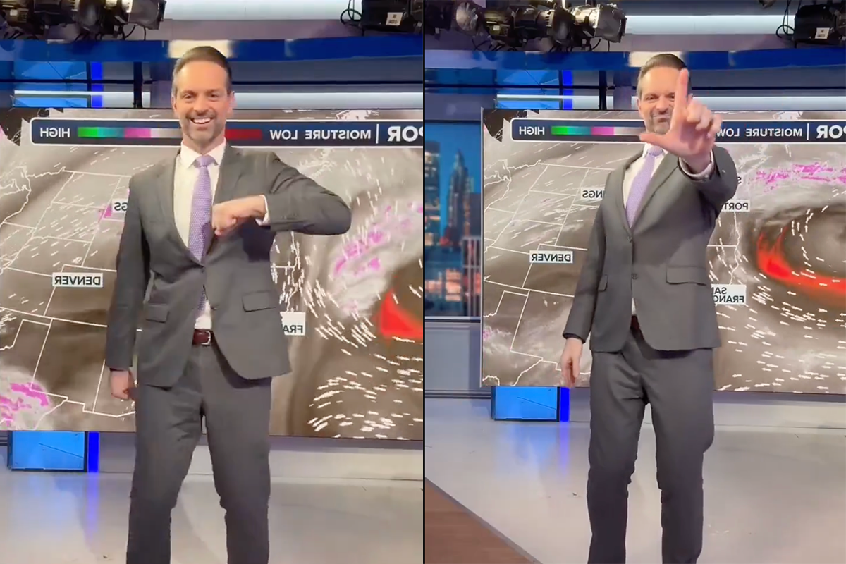 Netizen bereaksi terhadap tantangan 'seperti Jennie' Weatherman American Weatherman Netizen bereaksi terhadap tantangan 'seperti Jennie' Weatherman American Weatherman