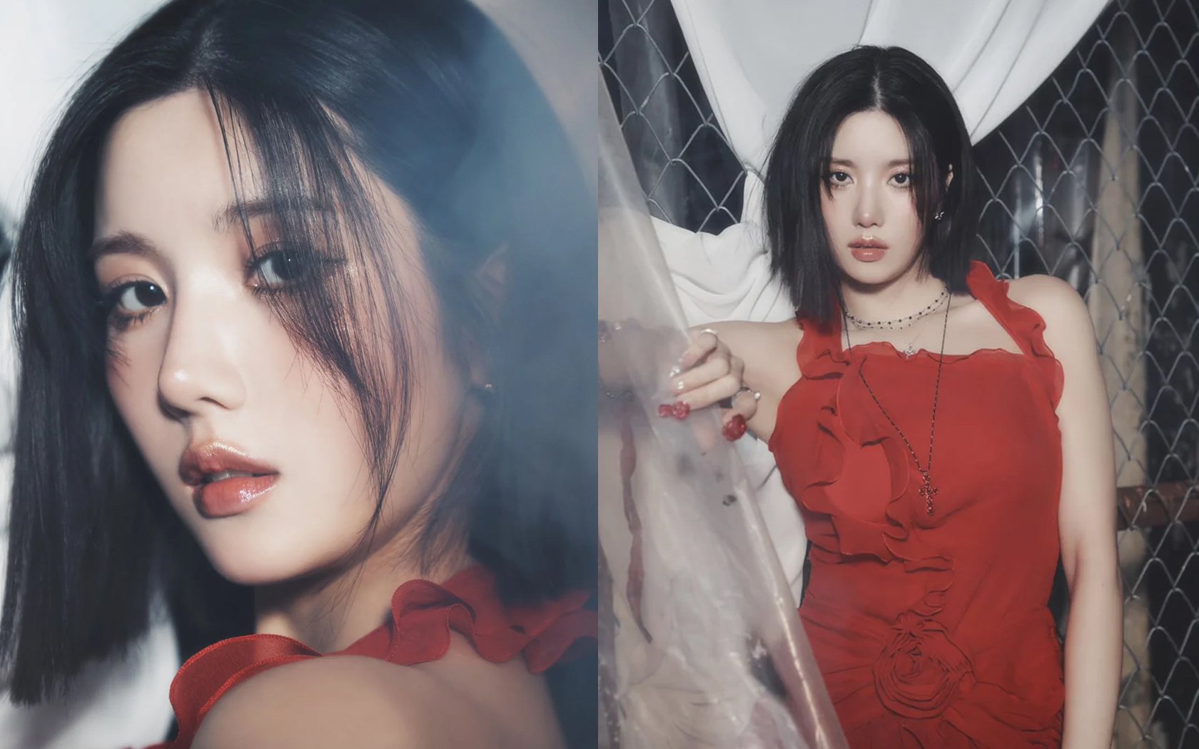 Kwon Eun Bi terlihat menyilaukan merah untuk single digital ke -3 'Hello Stranger' Kwon Eun Bi terlihat menyilaukan merah untuk single digital ke -3 'Hello Stranger'