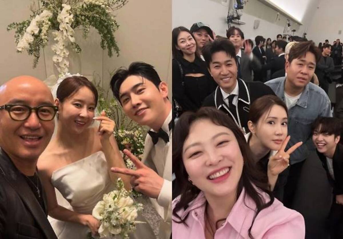 Penyanyi trot Eun Ga Eun dan Park Hyun Ho merayakan pernikahan impian mereka dengan tamu selebriti Penyanyi trot Eun Ga Eun dan Park Hyun Ho merayakan pernikahan impian mereka dengan tamu selebriti