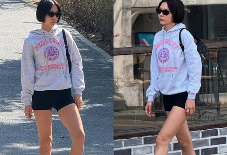 Kim na Young mengubah berjalan kasual menjadi momen mode dengan gaya musim semi yang mudah Kim na Young mengubah berjalan kasual menjadi momen mode dengan gaya musim semi yang mudah