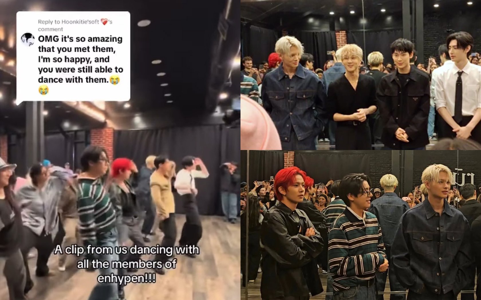 Enhypen mengejutkan studio dansa di LA dan bergabung untuk kelas dansa