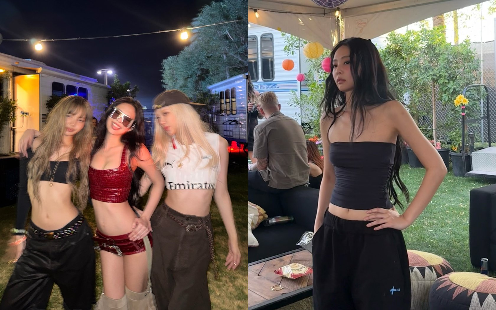 Blackpink's Jennie berbagi snapshot dari Coachella dengan Lisa dan Rosé