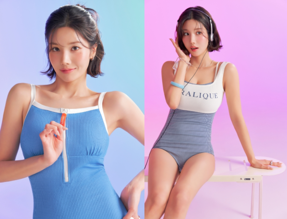 Kwon Eun Bi menjadi model pakaian renang untuk koleksi 25SS Coralique