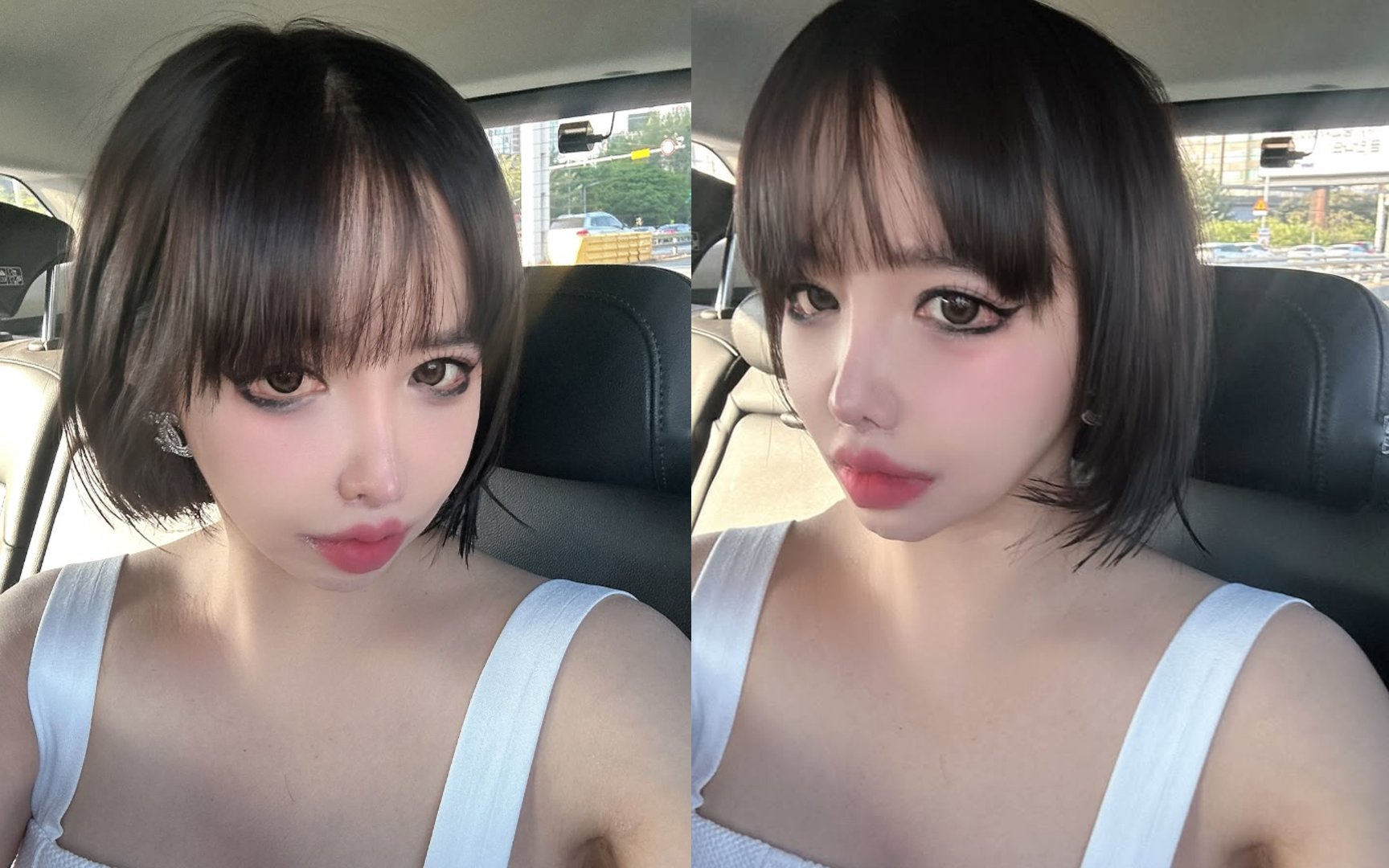 2NE1’s Park Bom memamerkan potongan rambut bob pendek barunya