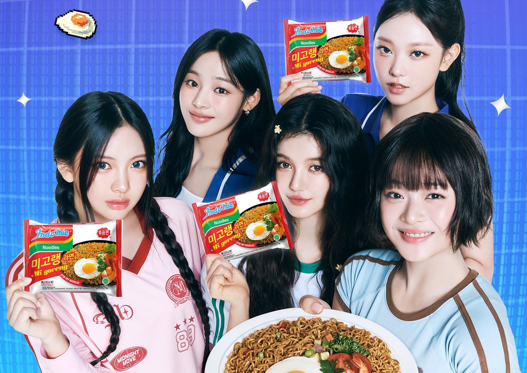 Newjeans x Indomie Pop-Up Store Dibuka di Seoul