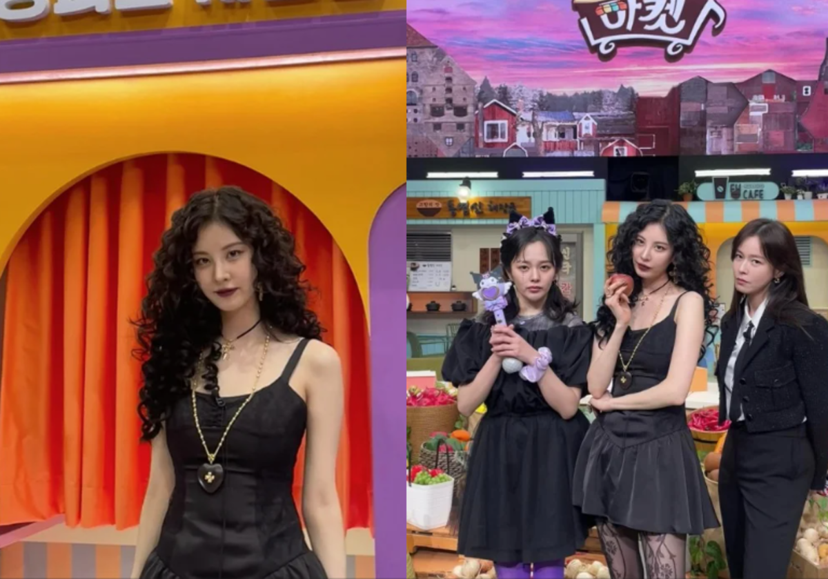 Seohyun Girls ‘Generation dengan ikal hippie dan riasan gelap yang tebal