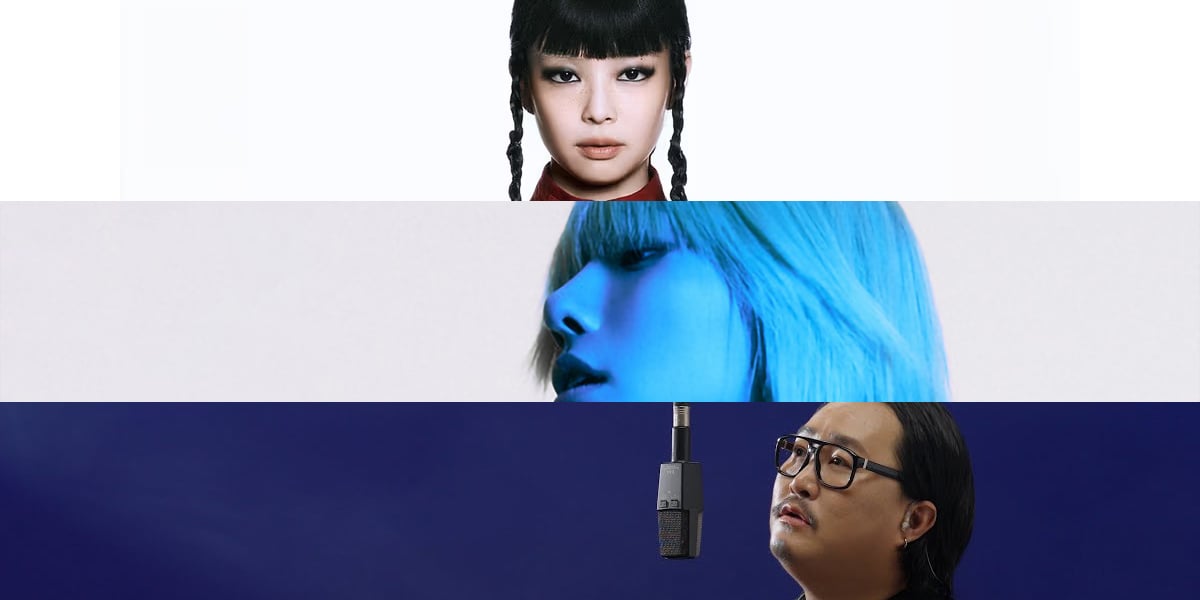 Jennie, Woodz, dan Zo Zazz Top Instize Chart untuk minggu pertama bulan Mei 2025 Jennie, Woodz, dan Zo Zazz Top Instize Chart untuk minggu pertama bulan Mei 2025