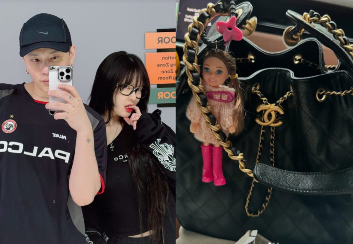 Hyuna menikmati tamasya musim semi dengan tas mewah berbakat dari suami Yong Junhyung “Terima kasih”