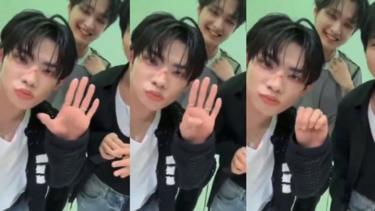 Fantasy Boys ‘Kang Minseo meningkatkan alarm dengan dugaan sinyal kesusahan selama siaran langsung