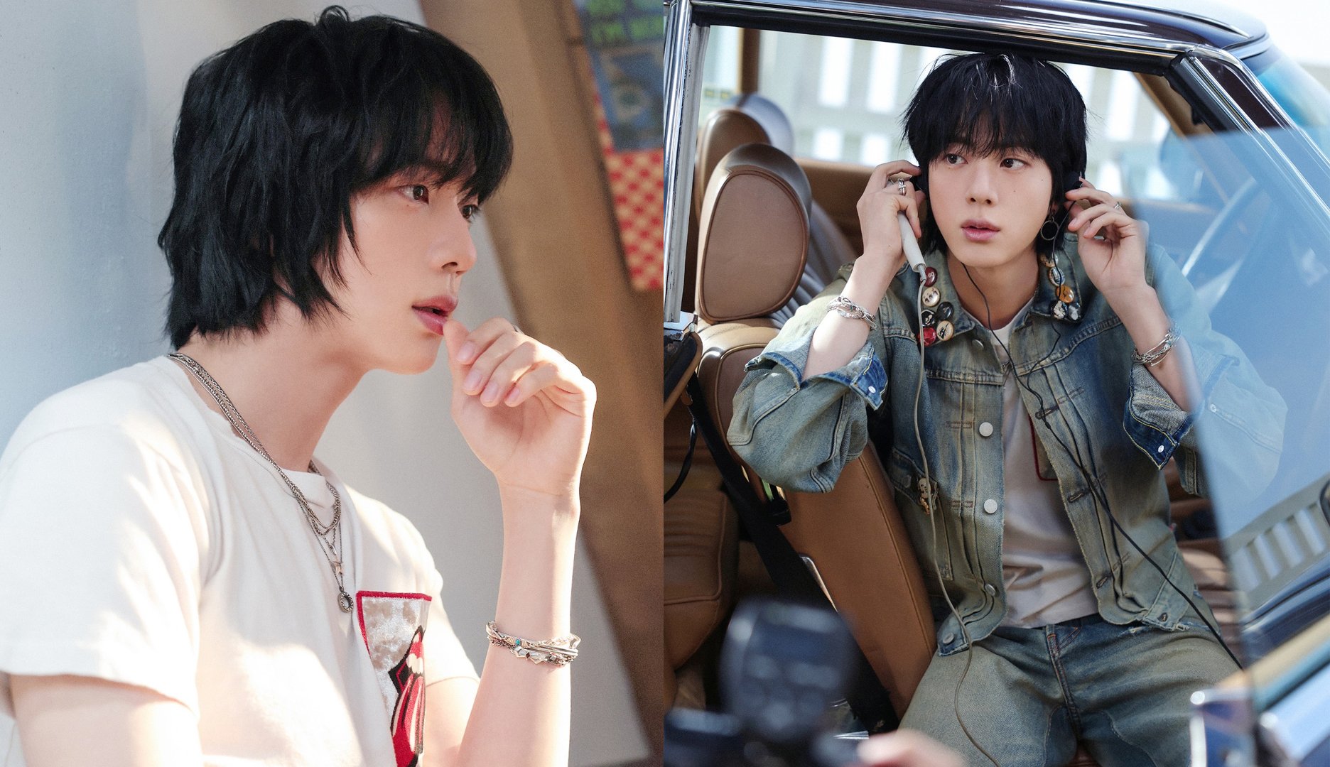 Jin BTS Unveils Foto Sketch Teasers untuk album solonya yang akan datang ‘Echo’