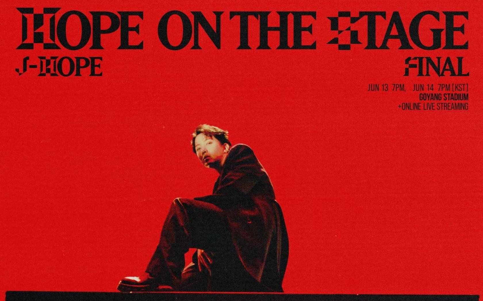 J-Hope announces dates for the 'HOPE ON THE STAGE' tour