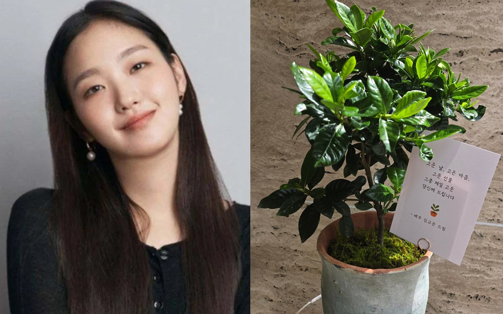 Kim Go Eun mengirimkan hadiah khusus kepada anggota staf untuk hari orang tua