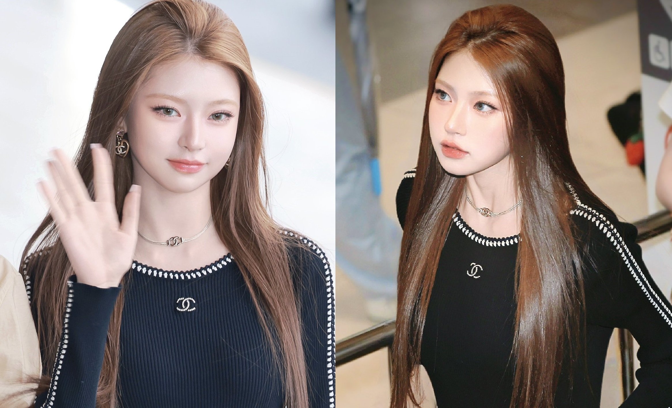 Kiiikiii’s Haum memancarkan Energi Muse Chanel di Bandara, mewujudkan keanggunan kucing merek tersebut