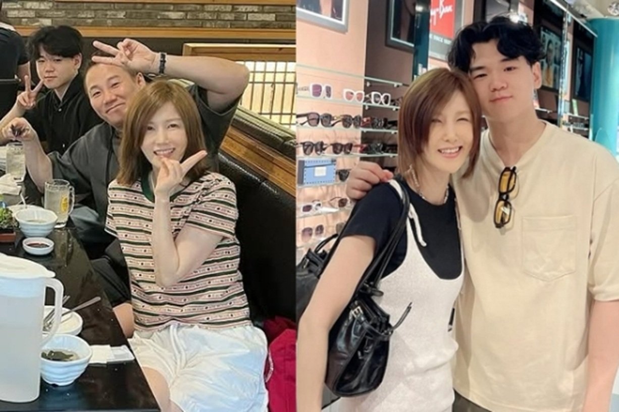Yoon Min Soo bepergian ke luar negeri dengan mantan istri dan putra setelah perceraian
