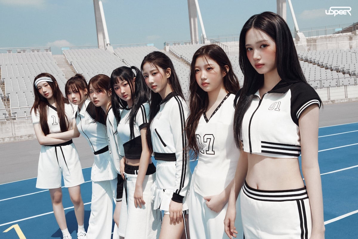 Kelompok gadis baru WM Entertainment, Uspeer berdiri di garis awal di foto debut 'Speed ​​Zone'