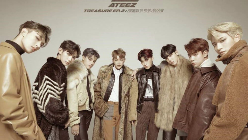 Say My Name ATEEZ Lampaui 100 Juta Streaming di Spotify