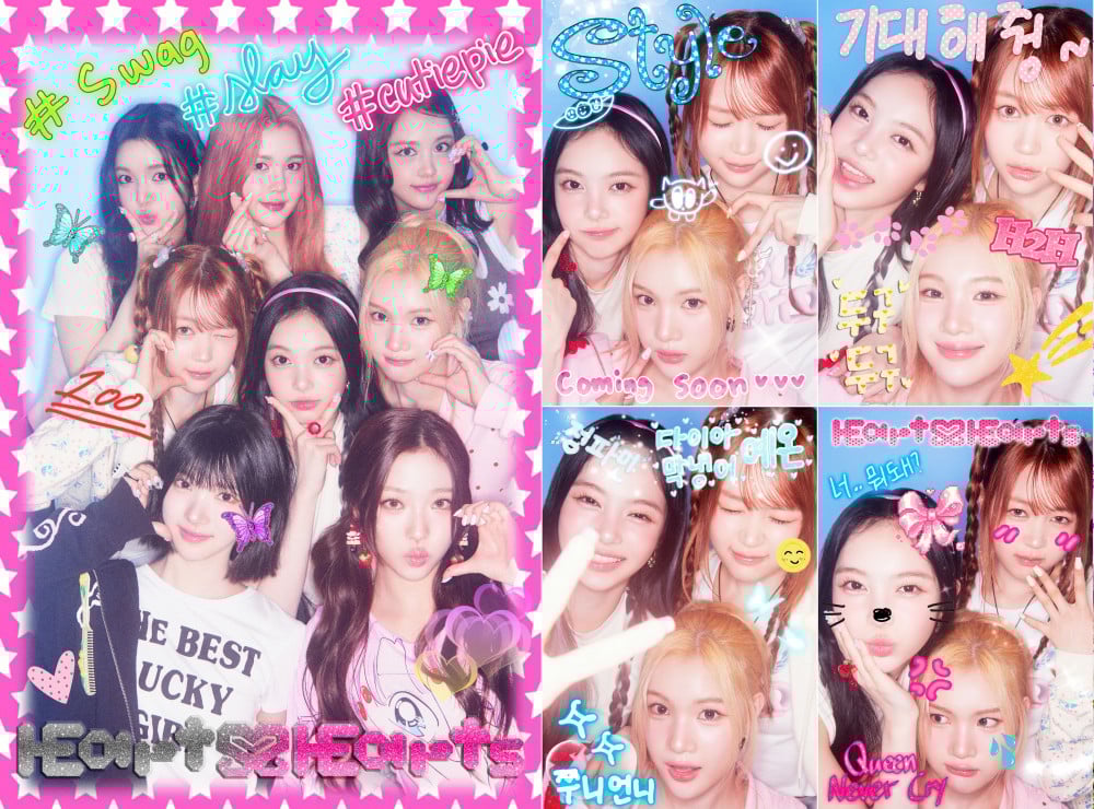 Hearts2Hearts Rilis Foto Konsep Y2K untuk Comeback 'STYLE'