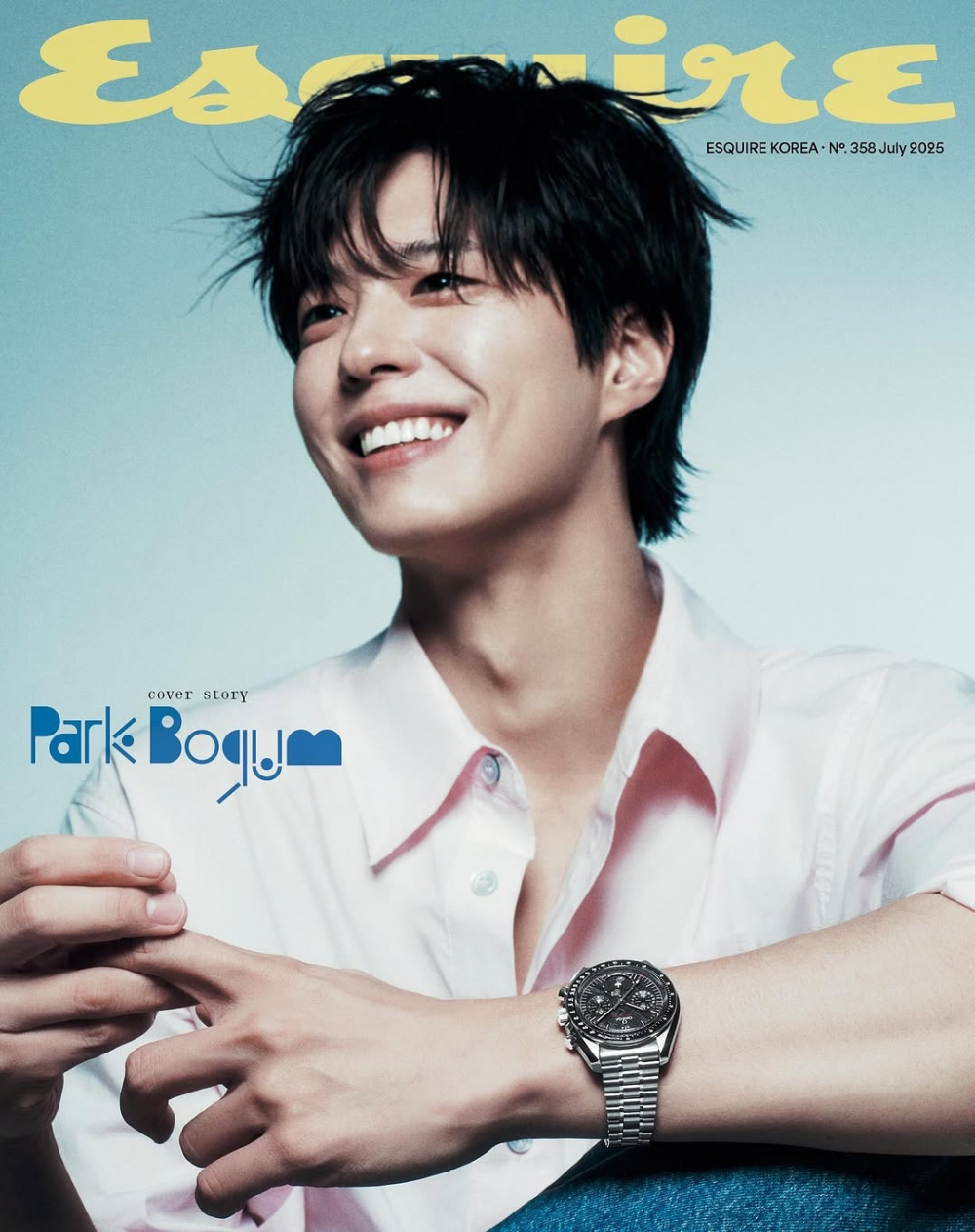 Park Bo Gum untuk Esquire Korea edisi Juli