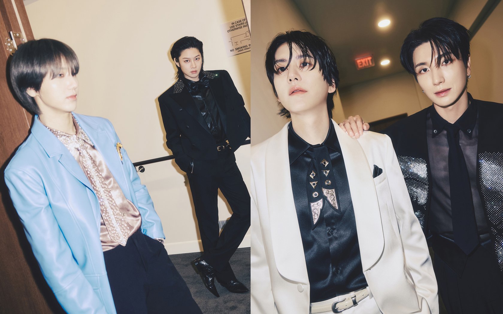 Super Junior's Heechul, Yesung, Leeteuk, and Kyuhyun look