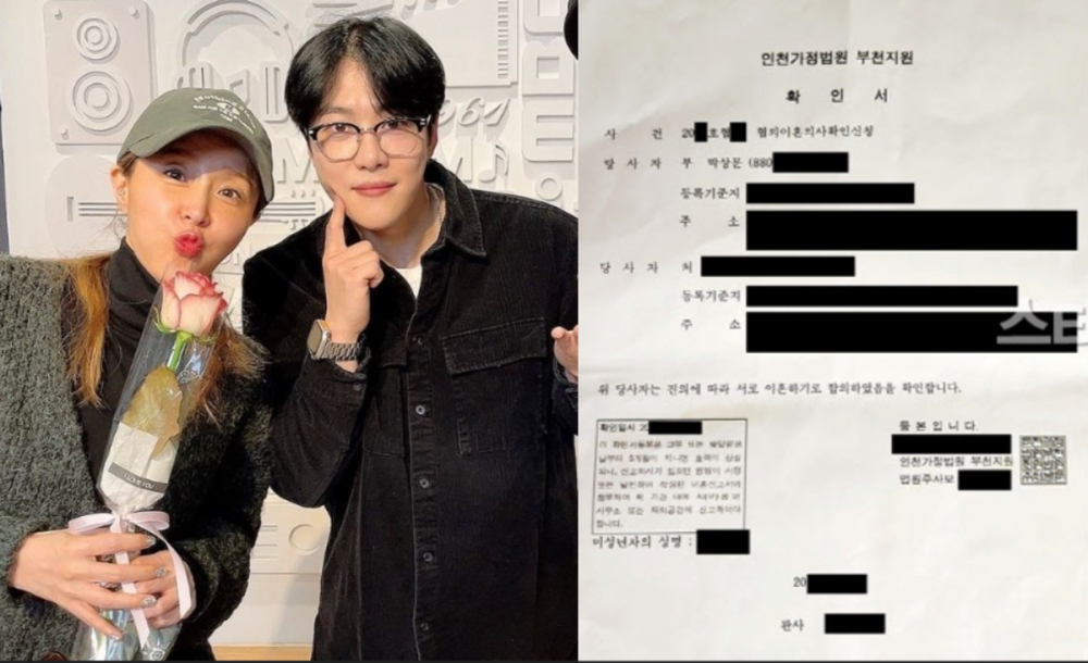 Moon Won Serahkan Bukti Cerai, Tanggapi Rumor Shinji