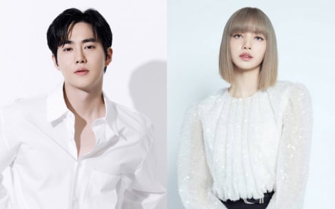 BLACKPINK, Lisa, EXO, Suho