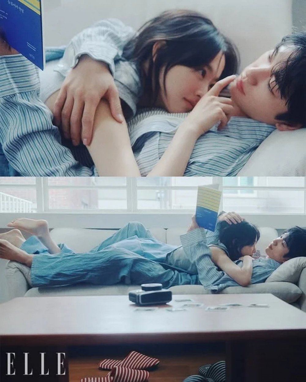 Park Bo Young memancarkan pesona chic di balik layar