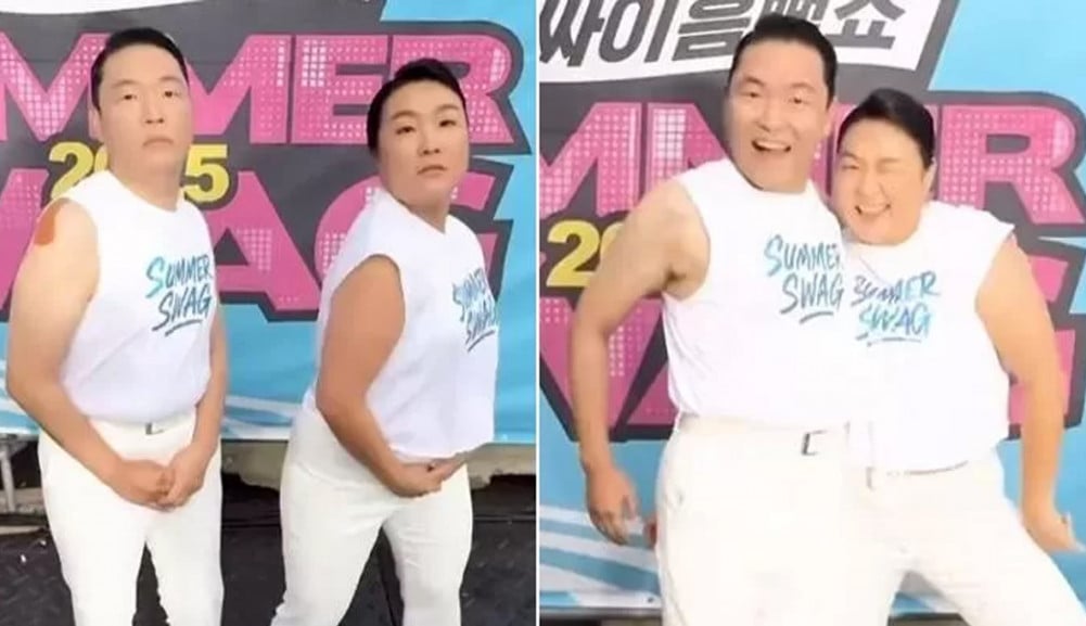 Psy dan Lee Soo Ji: Kembaran Kocak yang Bikin Geger Fans K-Pop