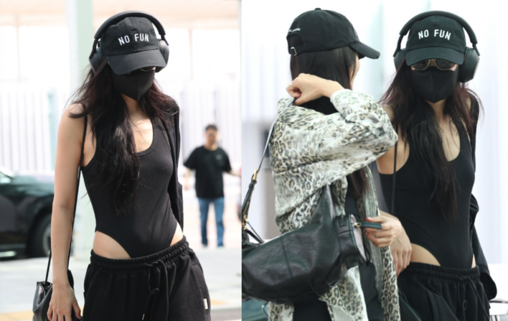 Jennie BLACKPINK tampil elegan di Bandara Incheon