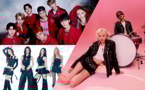 aespa, BLACKPINK, Jennie, Jisoo, Rosé, Lisa, Bruno Mars, Jimin, KATSEYE, Stray Kids