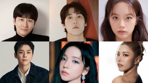 Karina, Hyeri, John Park, Lee Yong Jin