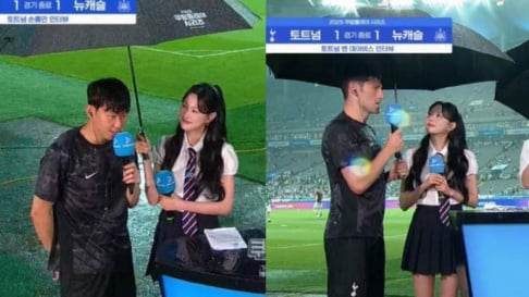 Apink, Hayoung, Son Heung Min