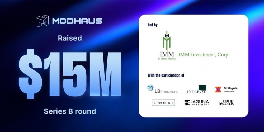 MODHAUS Amankan Investasi Seri B 21 Miliar KRW ($15.8 Juta USD)