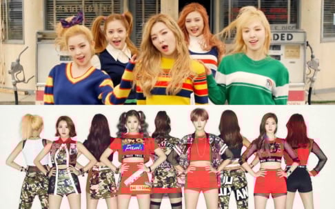 Red Velvet, TWICE