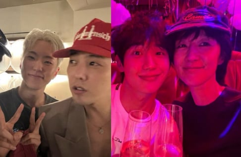 G-Dragon, Dex, Hong Jin Kyung, Jo Se Ho, Jung Hae In, Seventeen, Seungkwan, Hoshi, The8