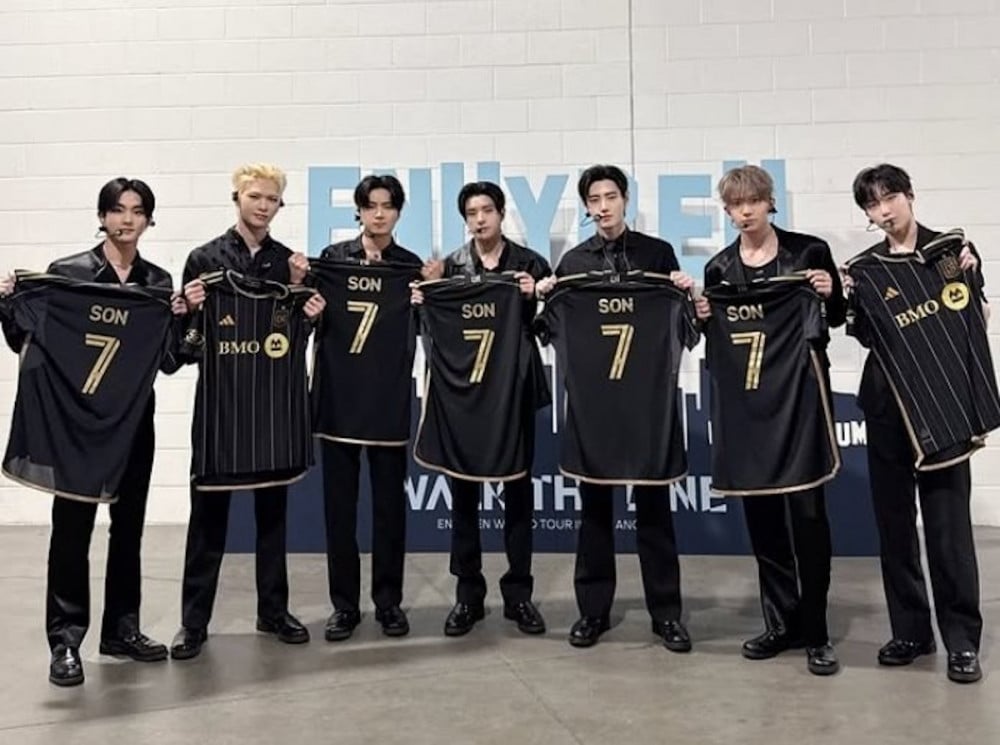 ENHYPEN Sukses Gelar Konser di Kandang Son Heung Min