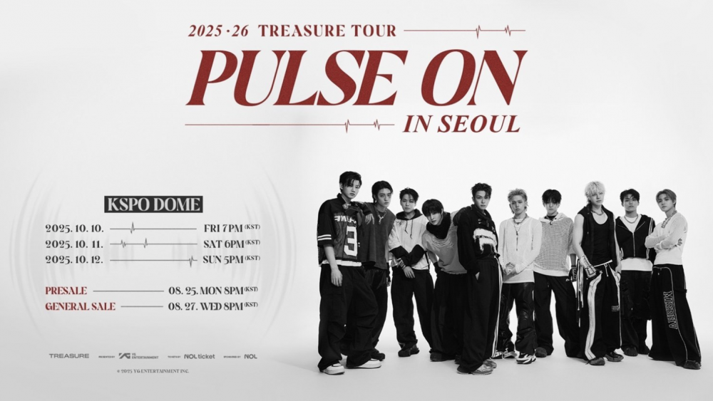 Pre-sale Konser TREASURE Seoul Dimulai Hari Ini!