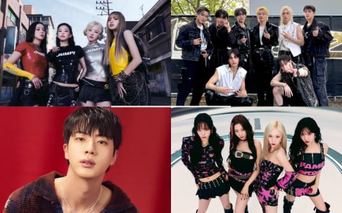 aespa, BLACKPINK, Stray Kids