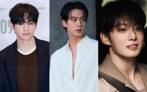 BTS, V, Jungkook, Jin