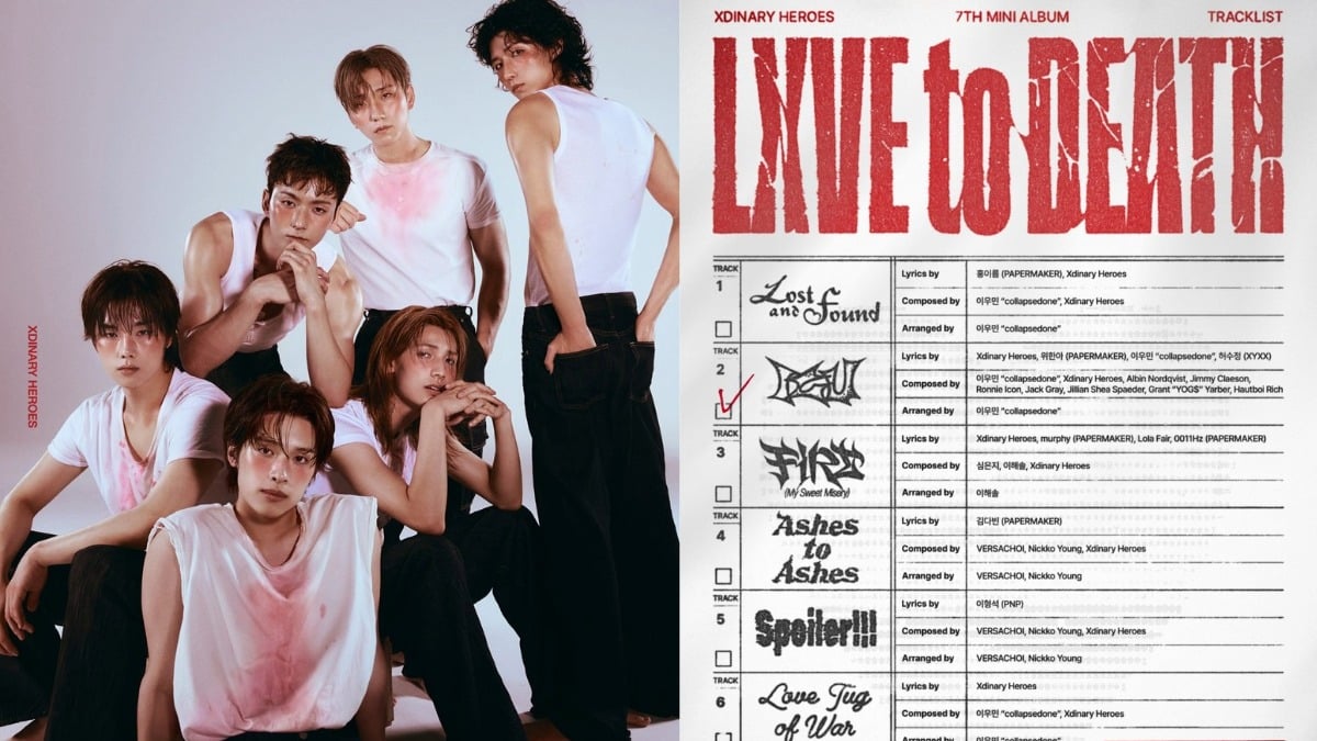 Xdinary Heroes unleash the tracklist for their 7th mini album