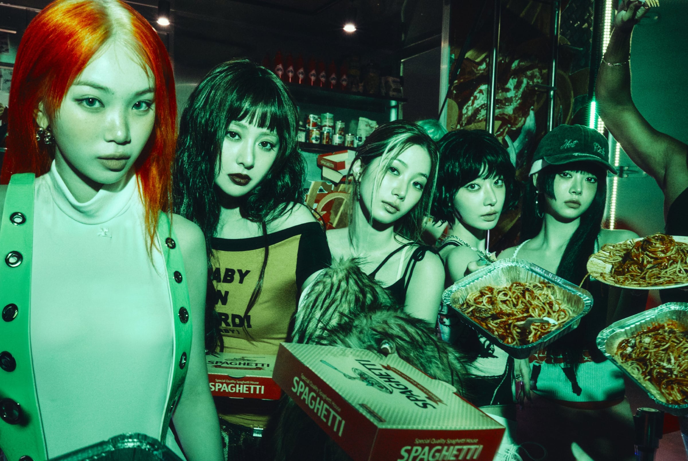 a*N様 LE SSERAFIM SPAGHETTI関東メンバー全員お見送り会 LE SSERAFIM serves up 'SPAGHETTI' with bold and quirky new teaser