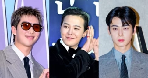 Cha Eun Woo, G-Dragon, BTS, RM, IVE, Wonyoung Cha Eun Woo, G-Dragon, BTS, RM, IVE, Wonyoung