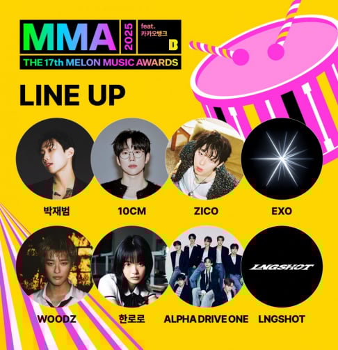 ALPHA DRIVE ONE, Zico, EXO, Jay Park, WOODZ, 10cm