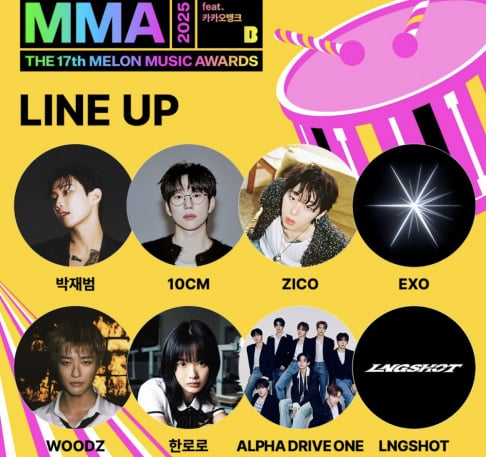 ALPHA DRIVE ONE, Zico, EXO, Jay Park, WOODZ, 10cm