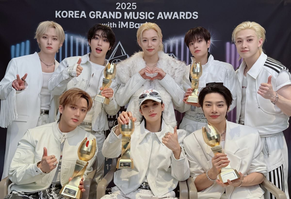 Winners of the 2025 'Korea Grand Music Awards' Day 2
