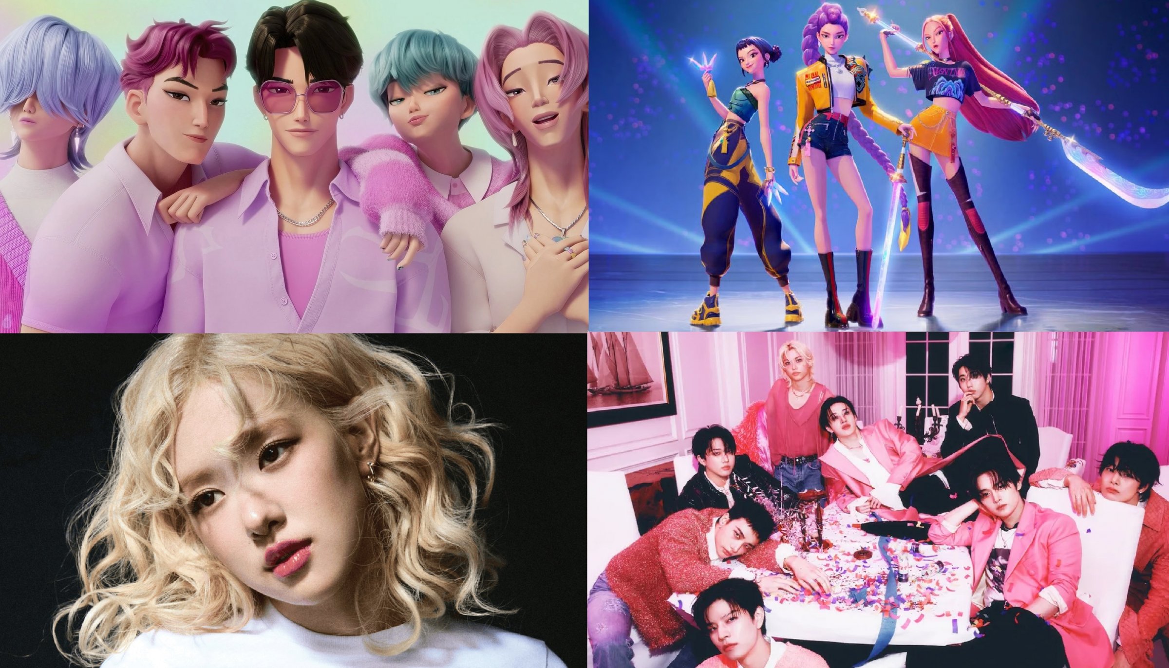 Here are the Top 50 most-streamed male and female K-Pop artists on YouTube Music U.S. in 2025