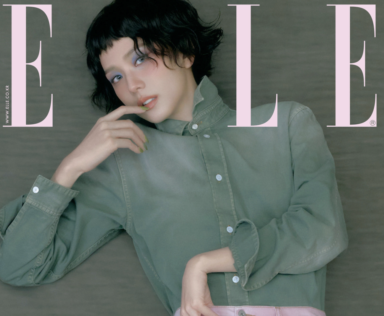 BLACKPINK's Jisoo graces the cover of Elle Korea's December issue
