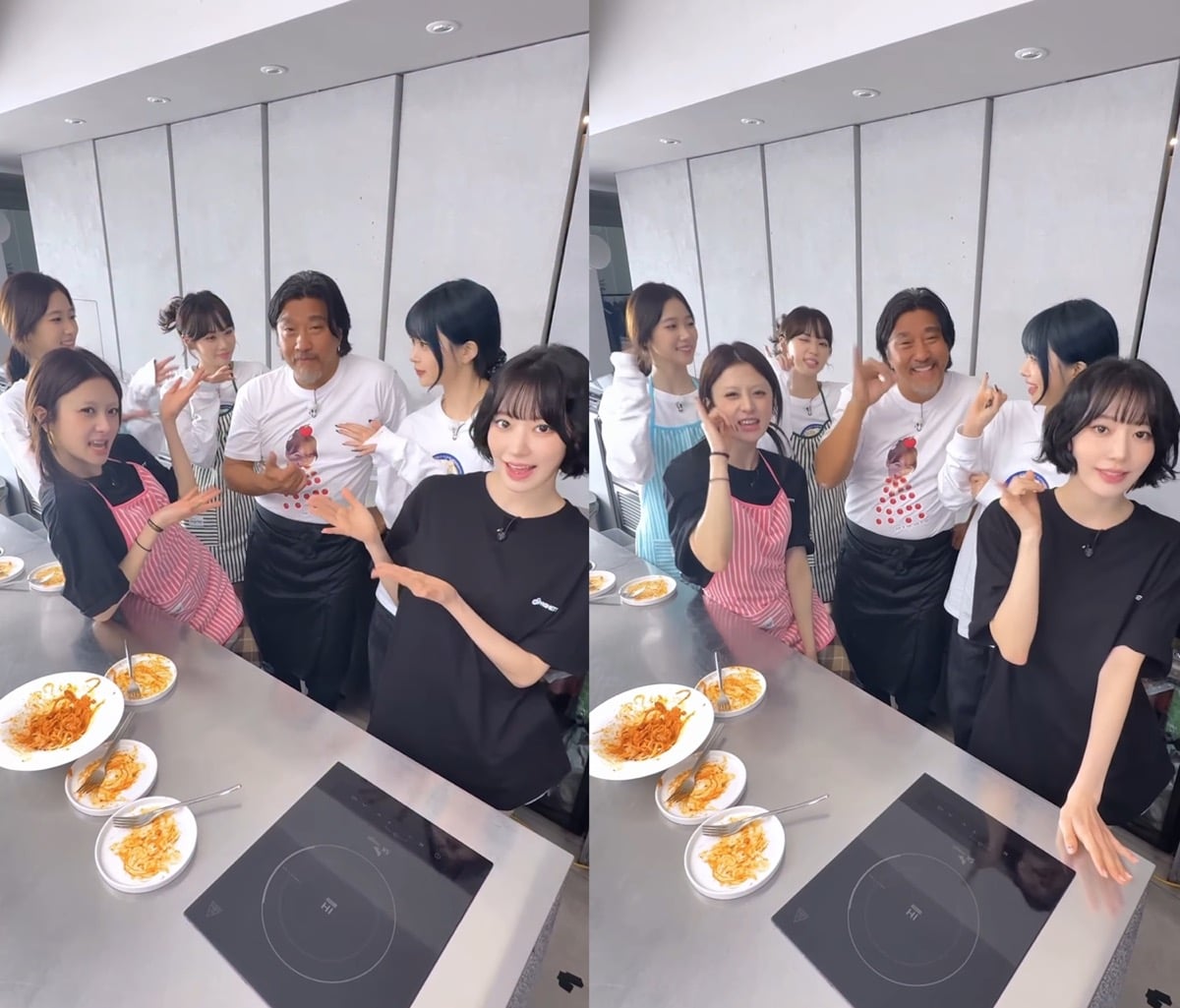 LE SSERAFIM ร่วมมือกับเชฟชื่อดัง Edward Lee สำหรับเนื้อหาพิเศษ ‘SPAGHETTI’