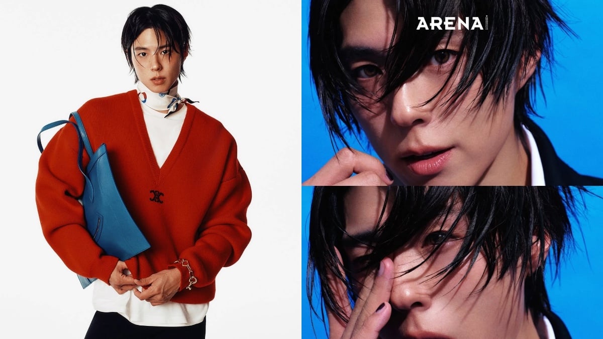 พัคโบกอมสุดเท่และมีสไตล์สำหรับ 'Arena' x 'Celine'